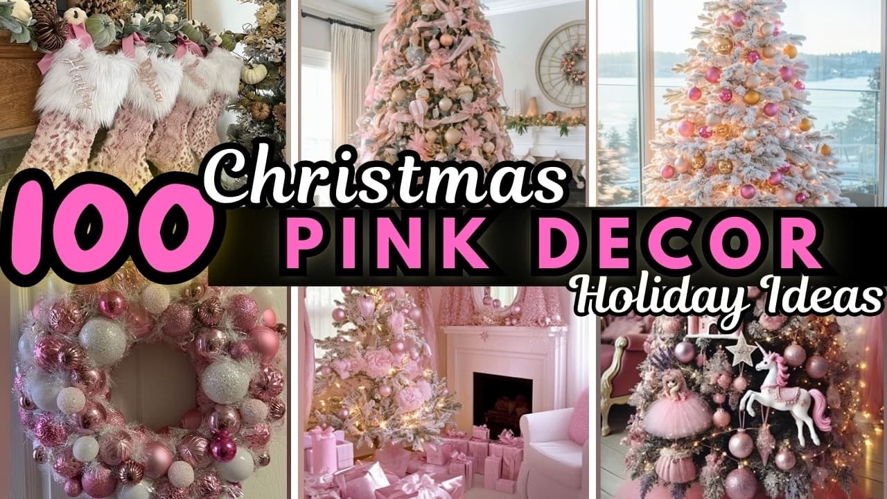 Pink Christmas Decorations Ideas to Transform Your Holiday Home