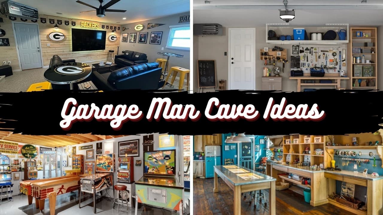 Garage Man Cave Ideas on a Budget That Actually Look Great