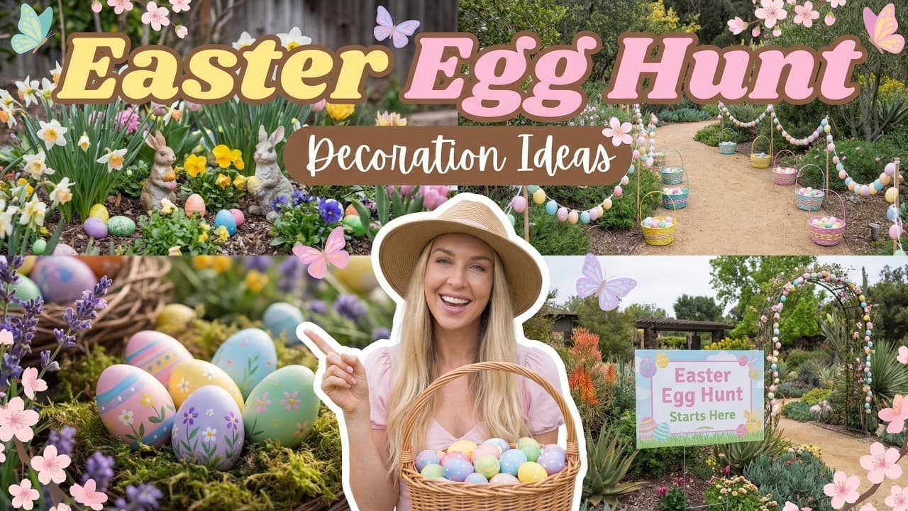 Easter Egg Hunt Decoration Ideas That Make the Yard Magical