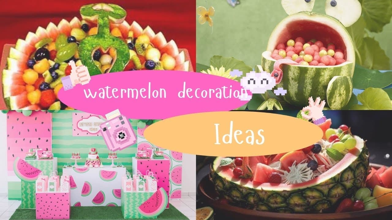 Watermelon Decoration Ideas to Transform Your Home This Summer