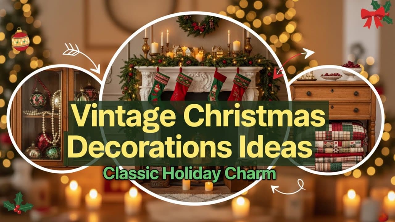 Vintage Christmas Decorations Ideas to Transform Your Holiday Home