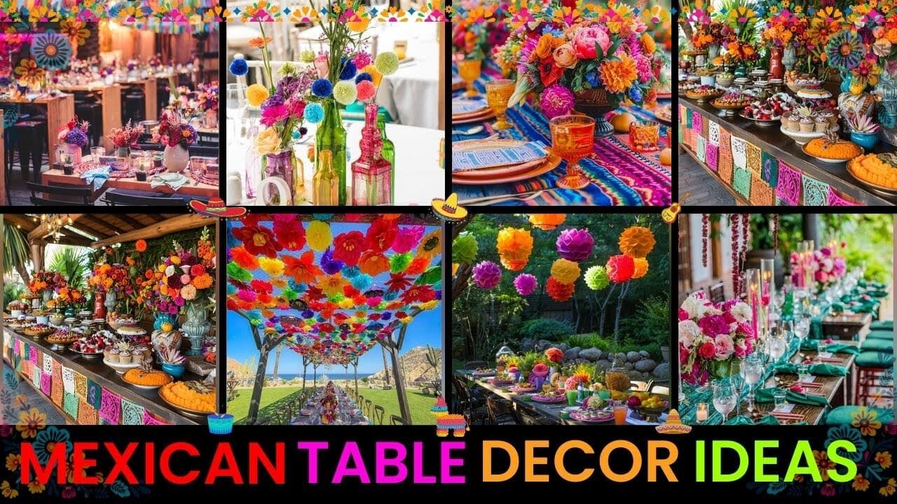 Mexican Table Decoration Ideas to Transform Your Fiesta Spread