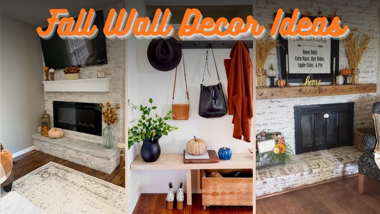 Autumn Wall Decor Ideas to Transform Your Living Room This Fall