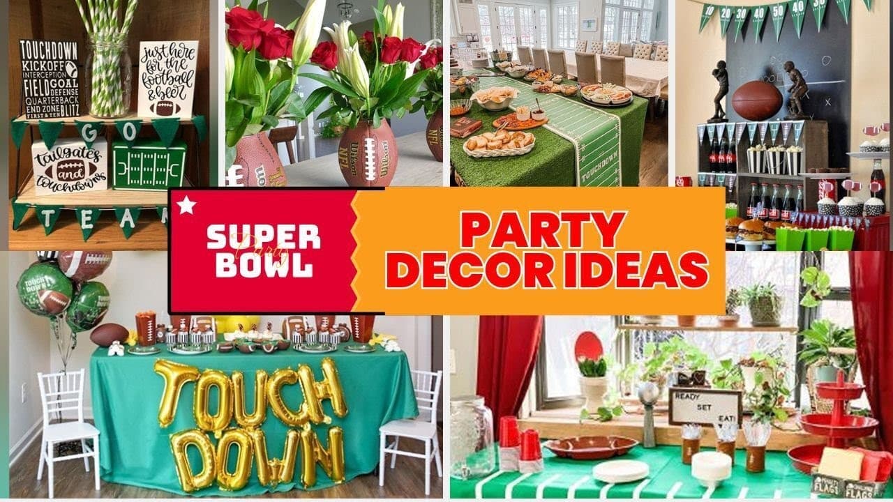 Super Bowl Party Decoration Ideas That Will Wow Your Guests