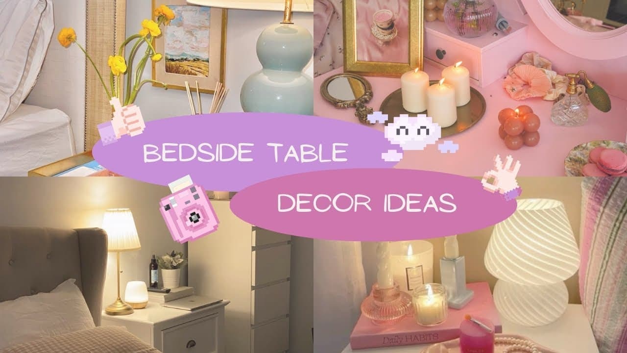 Bedside Table Decor Ideas for a Cozy, Styled Bedroom