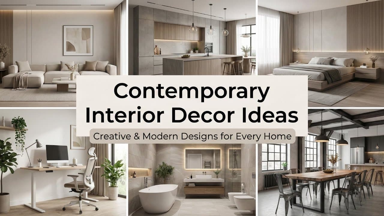 Contemporary Interior Decor Ideas to Transform Your Home in 2026