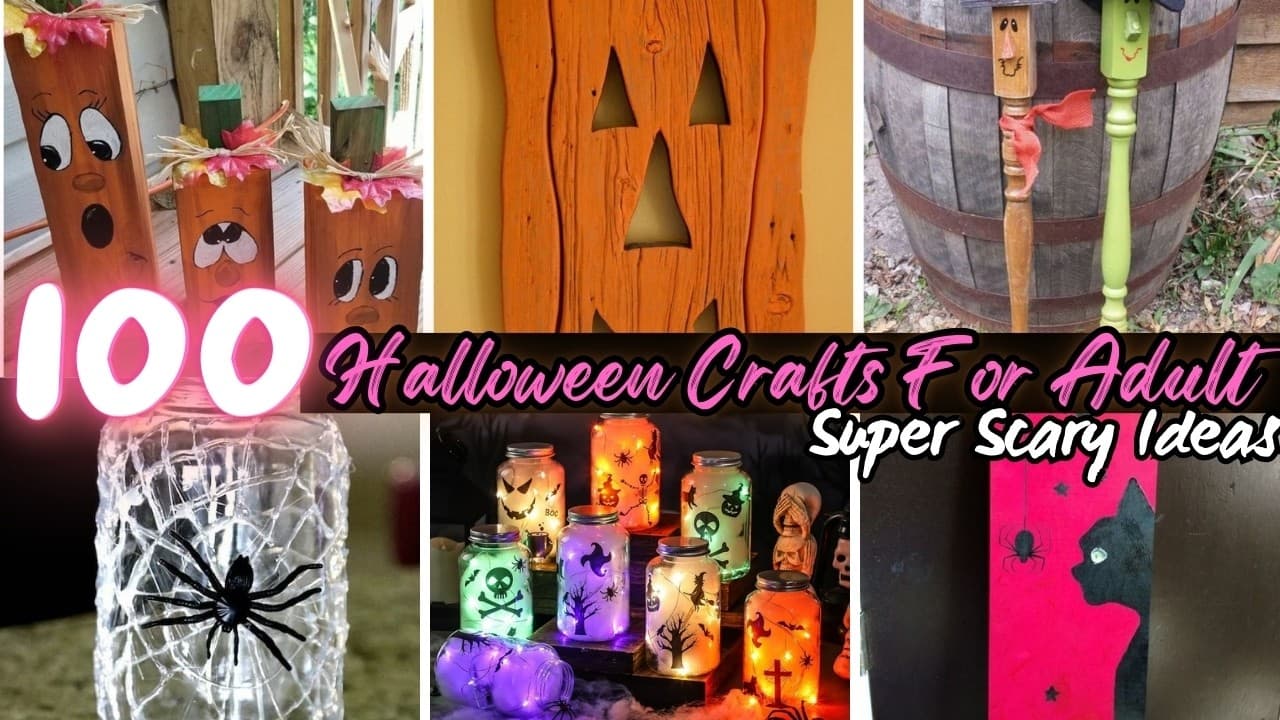 Halloween Crafts for Adults That Actually Look Spooky