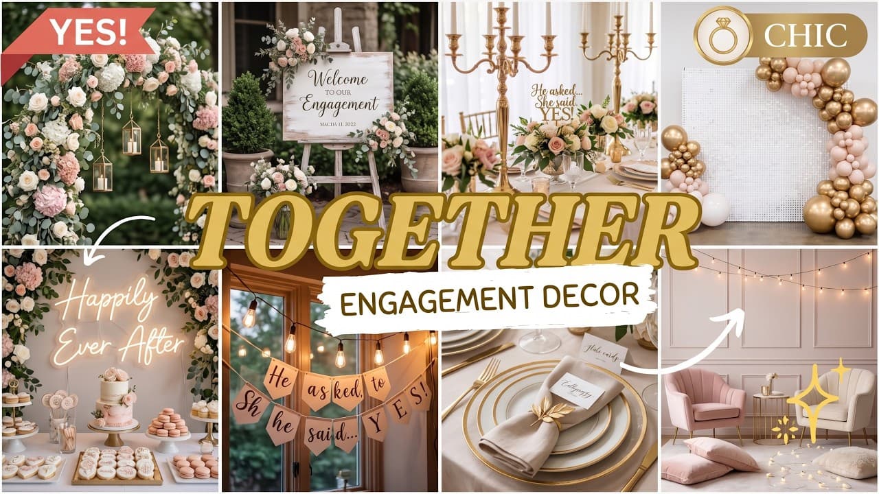 Romantic Engagement Party Decoration Ideas for 2026