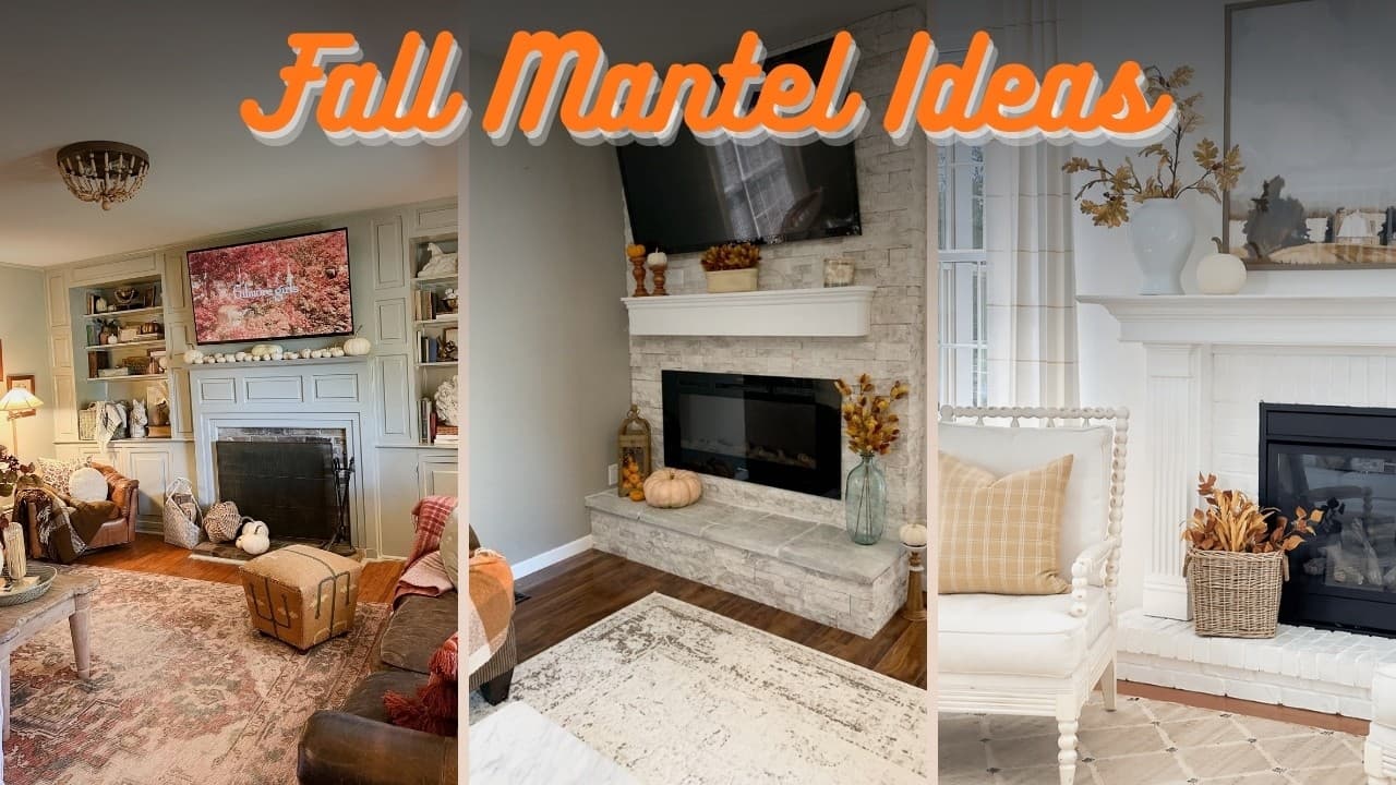 Cozy DIY Fall Mantel Decorating Ideas to Transform Your Fireplace