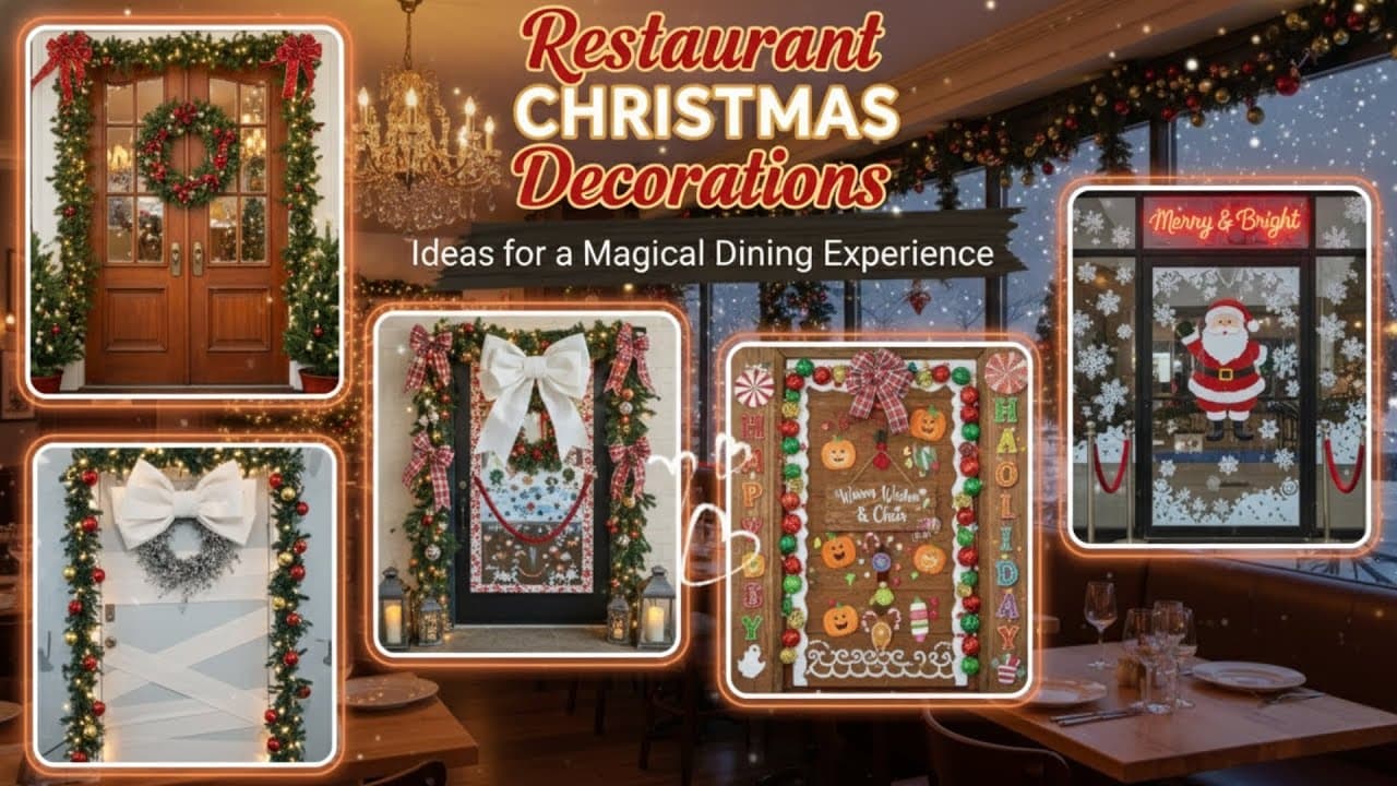 Restaurant Christmas Decorations That Wow Guests This Season