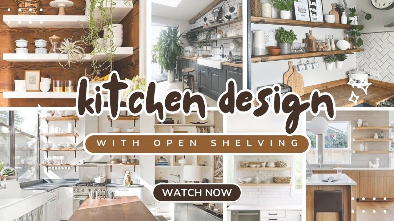 Open Shelving Kitchen Ideas That Actually Stay Organized