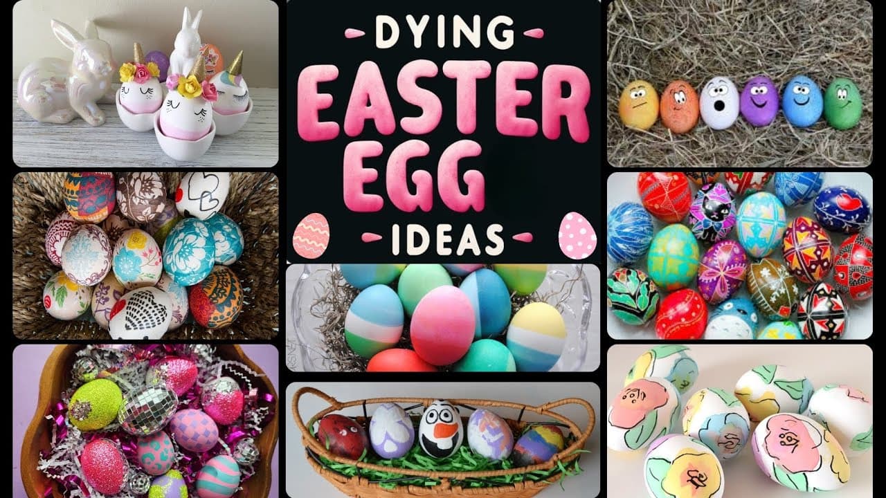 Oh-So-Cutec Easter Egg Coloring Ideas to Try This Season