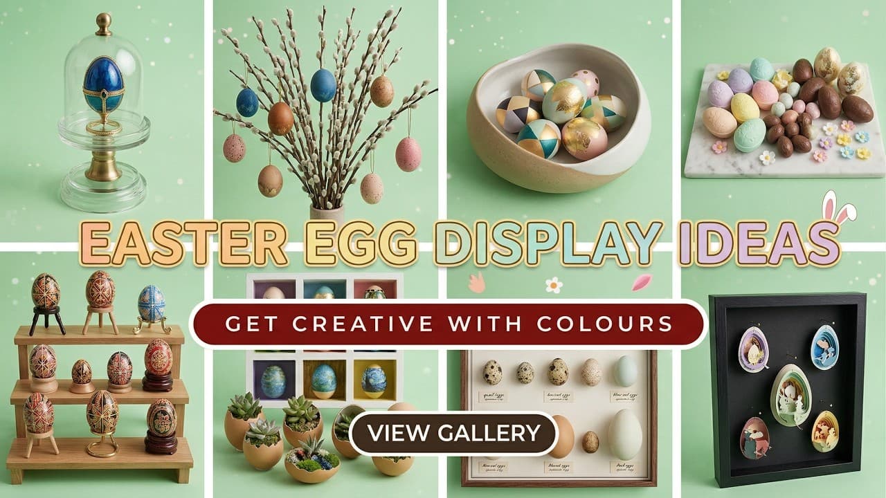 Easter Egg Display Ideas That Transform Your Home Decor