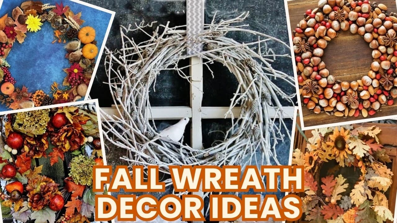 101 DIY Fall Autumn Wreath Ideas for Your Front Door
