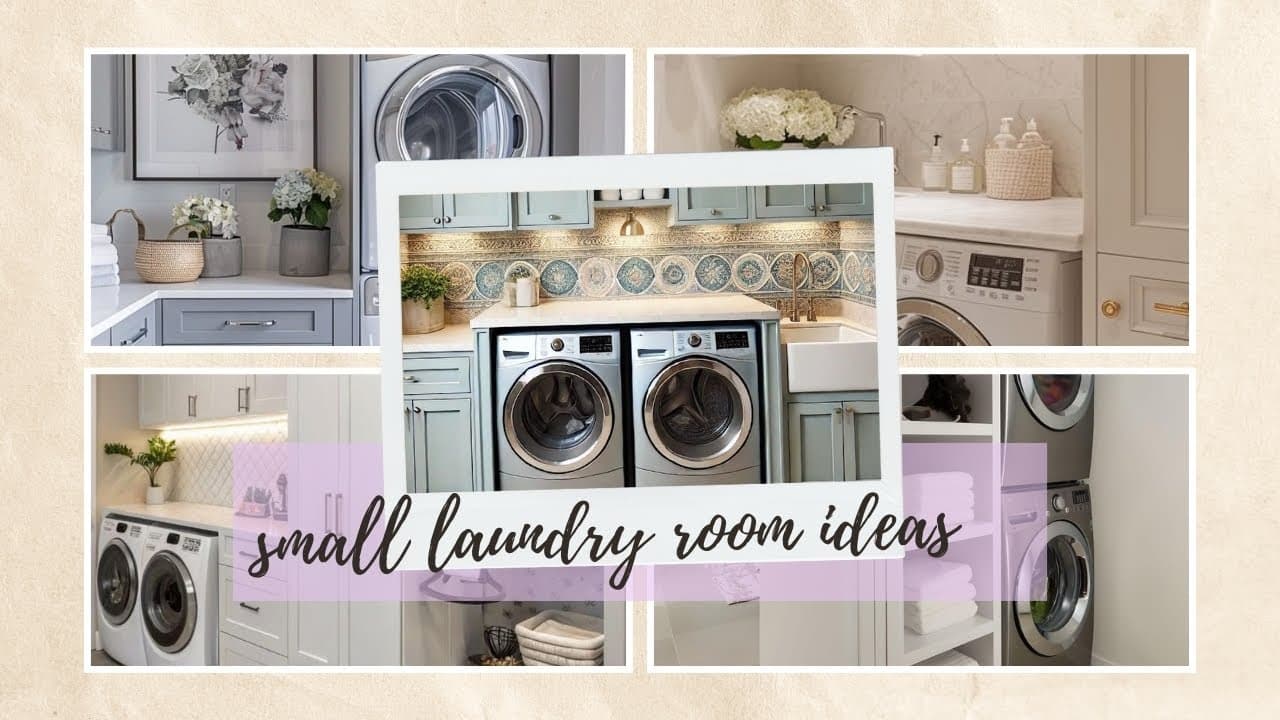 Small Laundry Room Ideas That Maximize Every Inch
